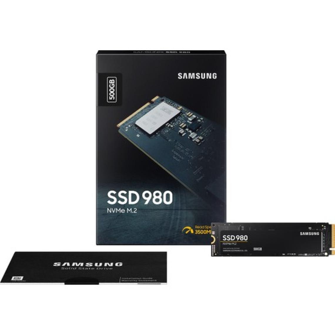 Samsung 980 MZ-V8V500BW PCI-Express 3.0 500 GB M.2 SSD