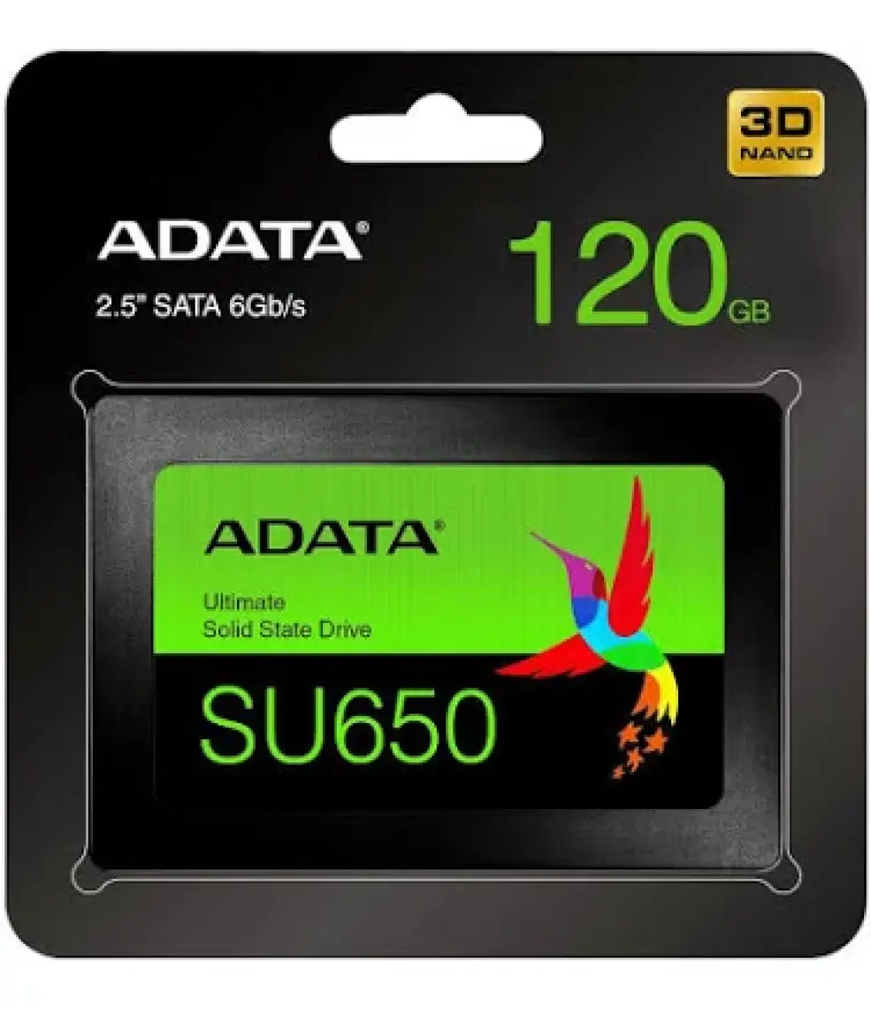 Adata 120GB 2.5" SU650 520-320MB-s ASU650SS-120GT-R Ssd Harddisk