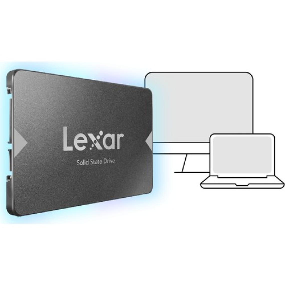 Lexar NS100 LNS100-128RB SATA 3.0 2.5" 128 GB SSD