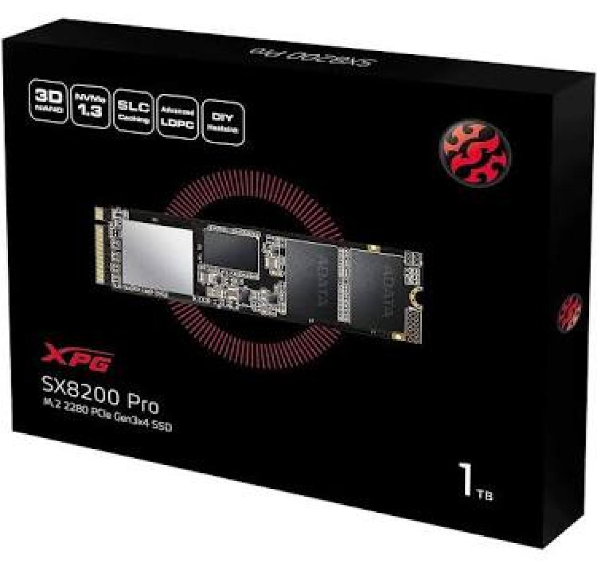 Adata XPG SX8200 Pro 1TB 3500-3000MB M.2 PCIe SSD