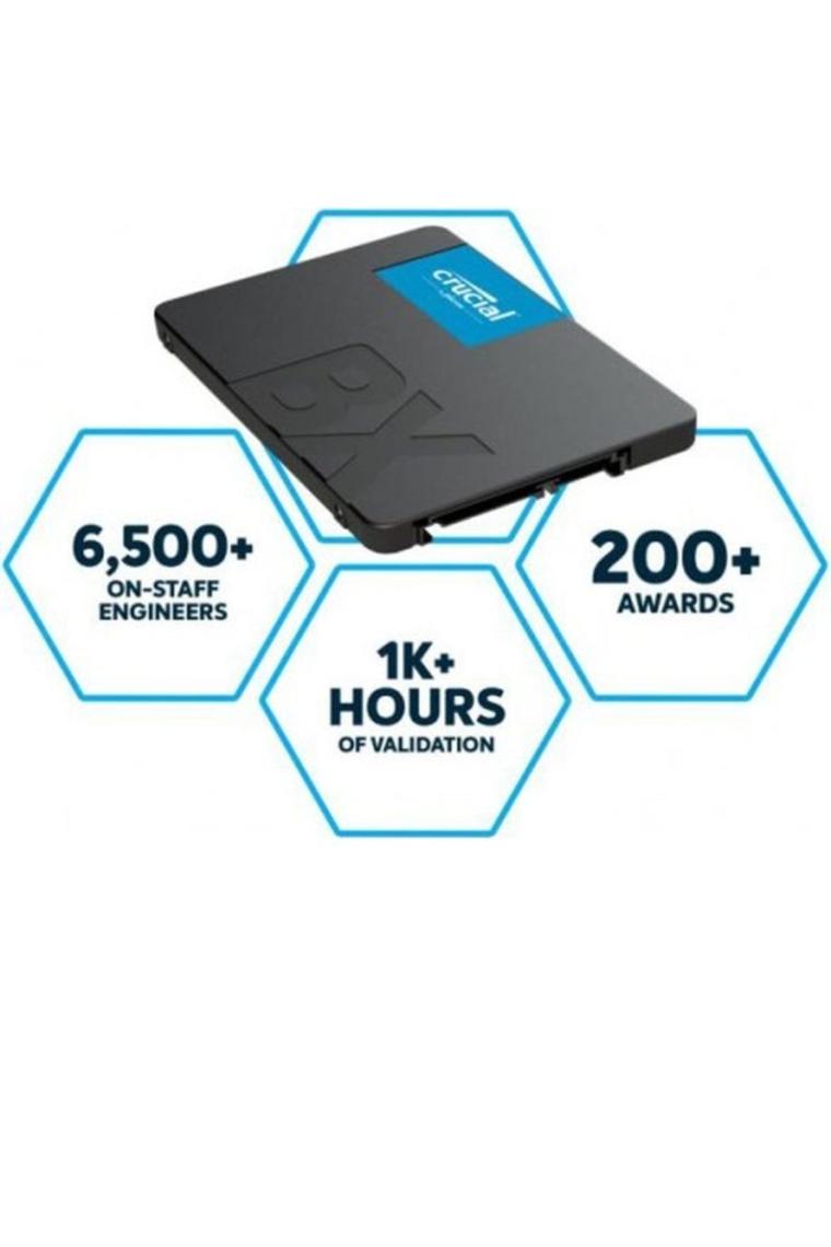 Crucial BX500 CT500BX500SSD1 SATA 3.0 2.5&quot; 500 GB SSD