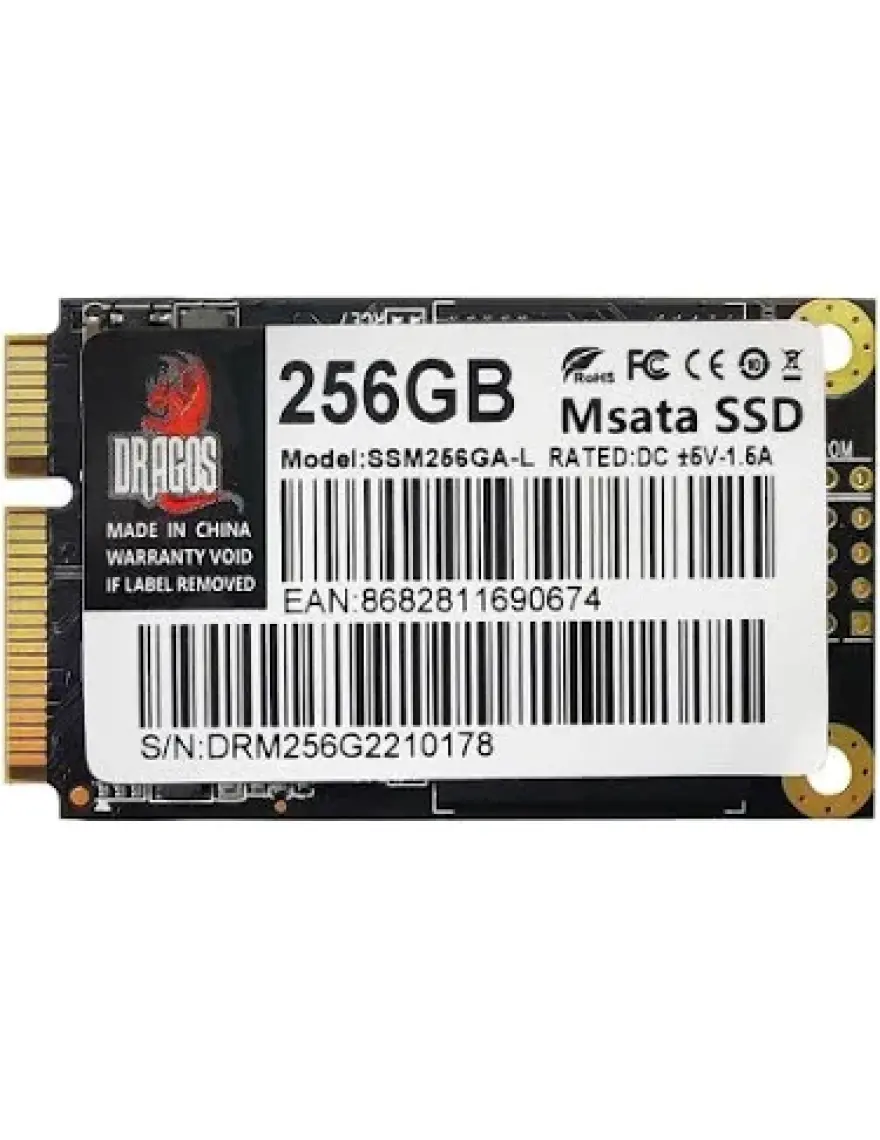 Dragos Solidarity X NFS111SA348-6007200 520/400Mbs MSata 256GB SSD
