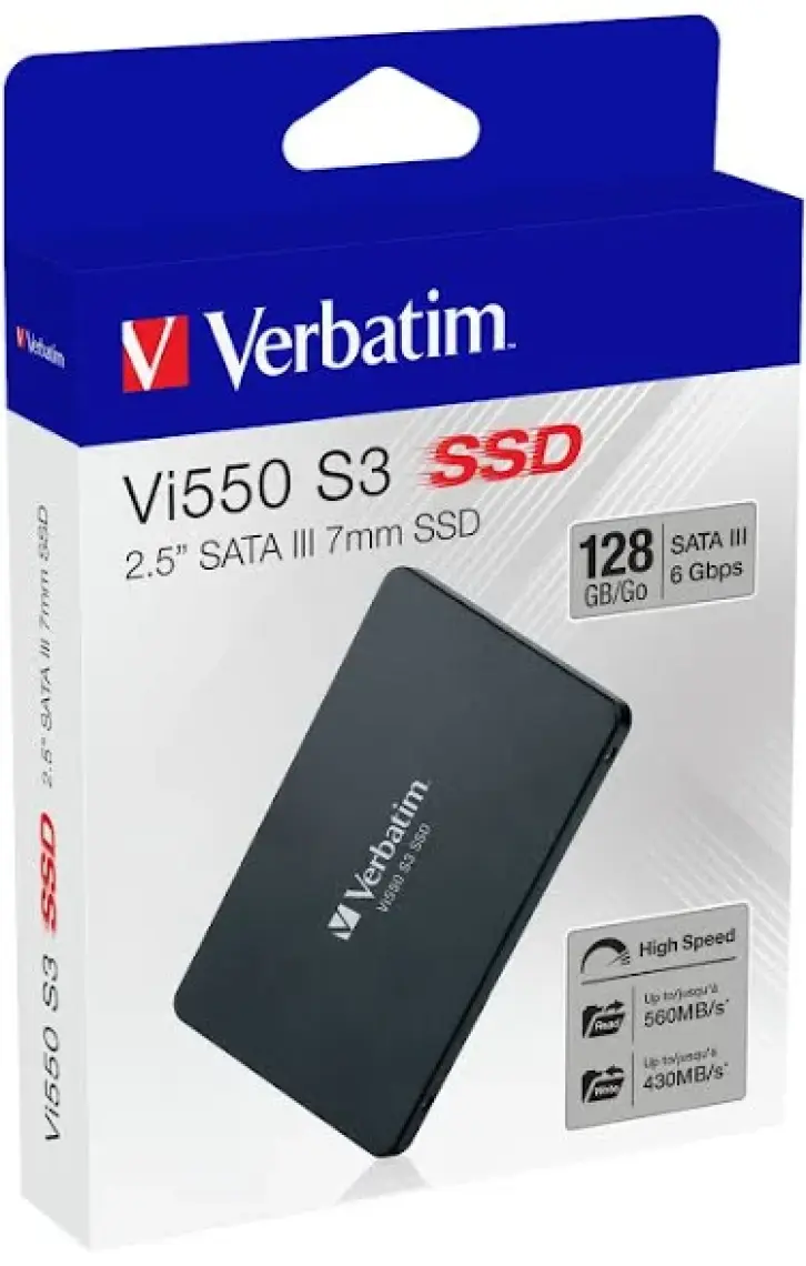 Verbatim Vi550 S3 256GB 550MB-460MB SATA3 SSD