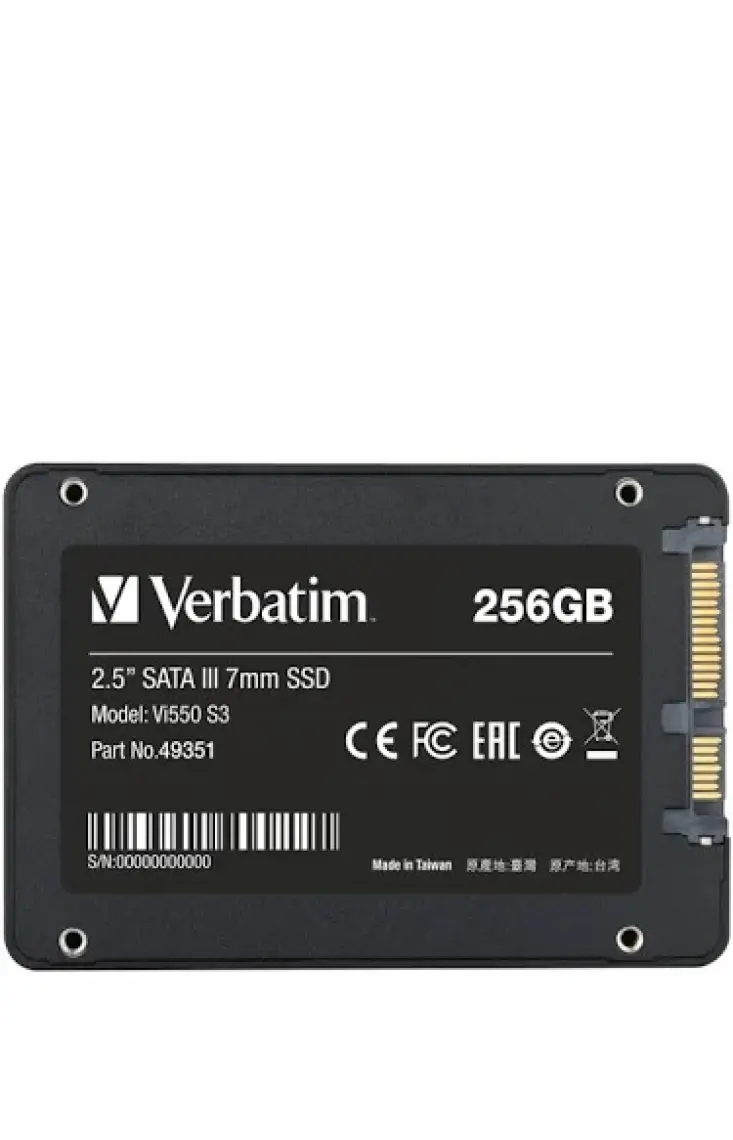 Verbatim Vi550 S3 256GB 550MB-460MB SATA3 SSD
