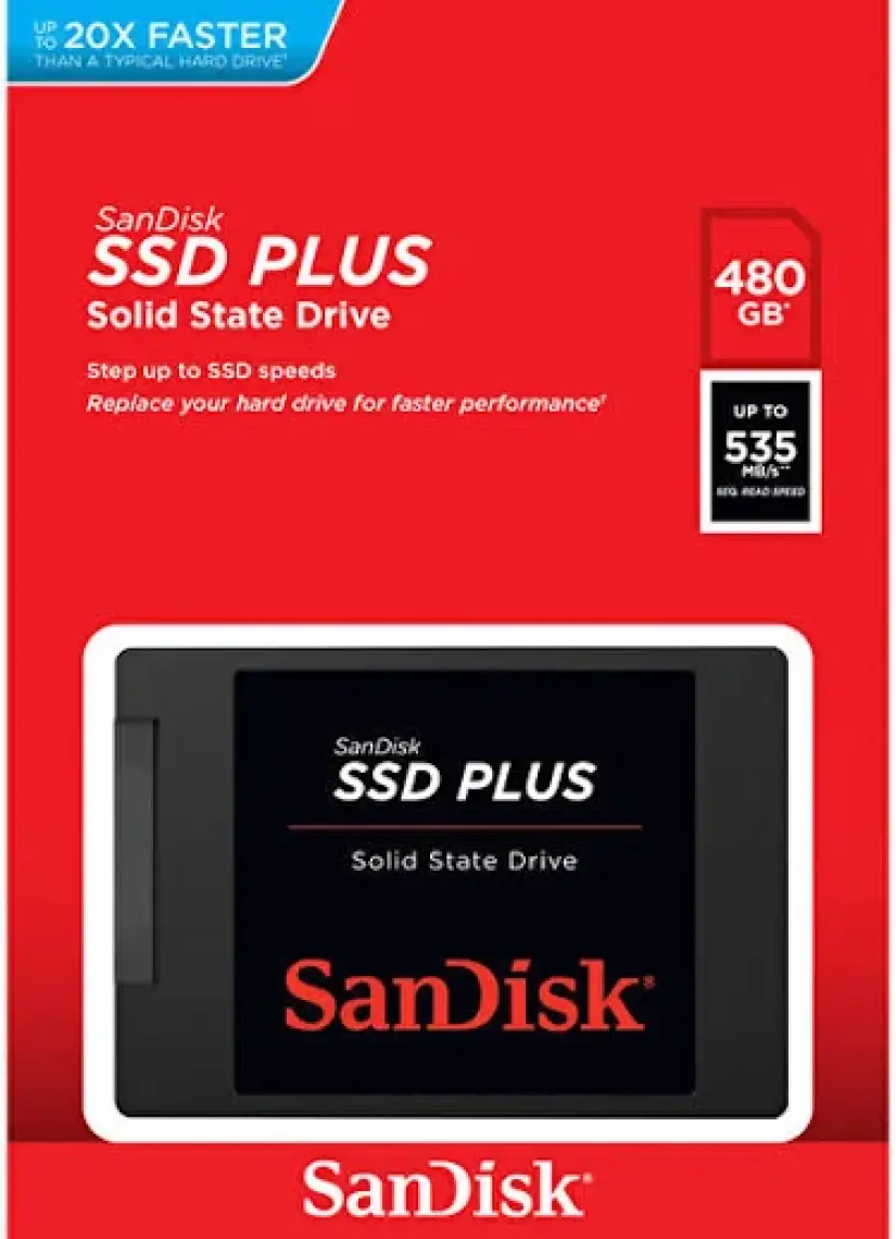Sandisk SSD Plus 240GB 530MB-440MB SATA3 SSD