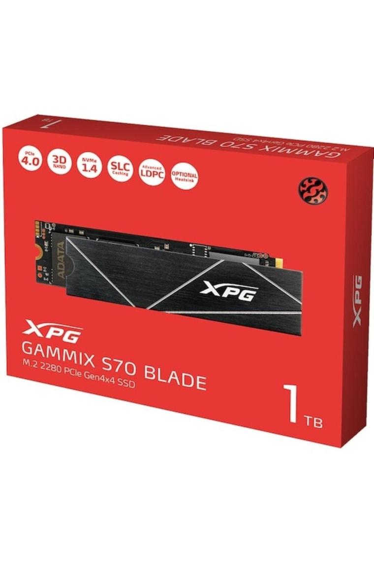 XPG Gammix S70 Blade AGAMMIXS70B-1T-CS PCI-Express 4.0 1 TB M.2 SSD