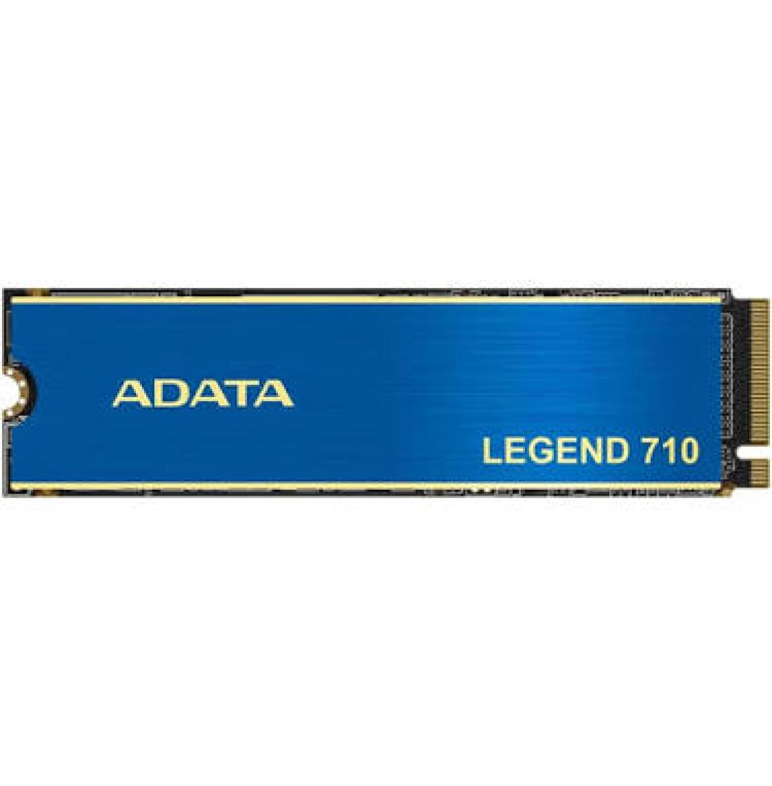 Adata Legend 710 512GB OKUMA:2400 YAZMA:1800 Mb/s Pcıe GEN3X4 M.2 Nvme SSD