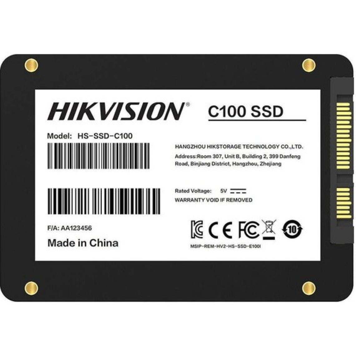 Hikvision 240GB Sata 3 SSD Disk HS-SSD-C100/240G