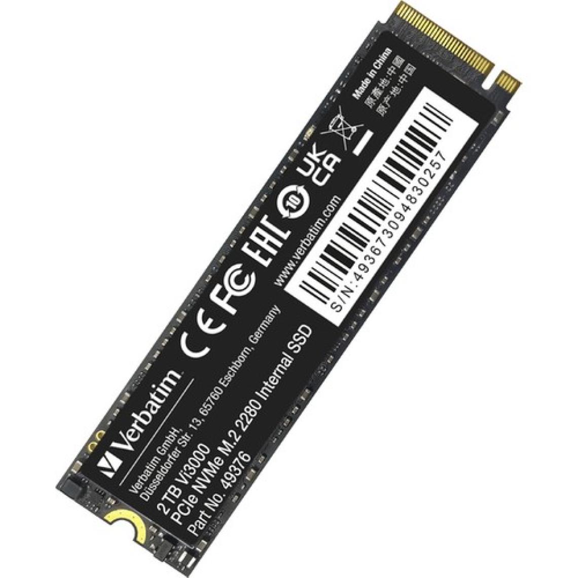 Verbatim Vi3000 PCI-Express 3.0 2 TB M.2 SSD