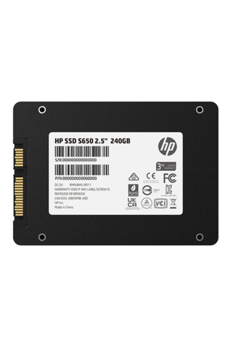 HP S650 345M8AA SATA 3.0 2.5" 240 GB SSD