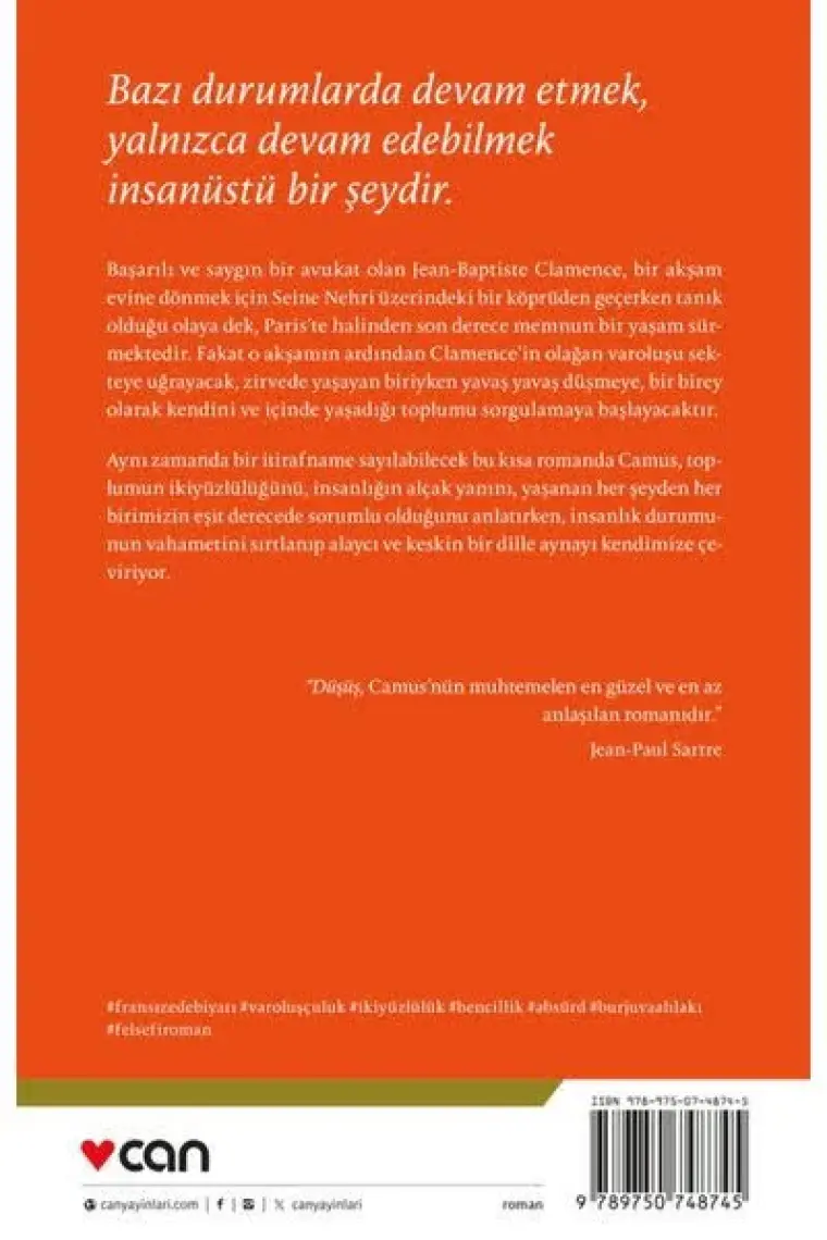 Düşüş - Albert Camus