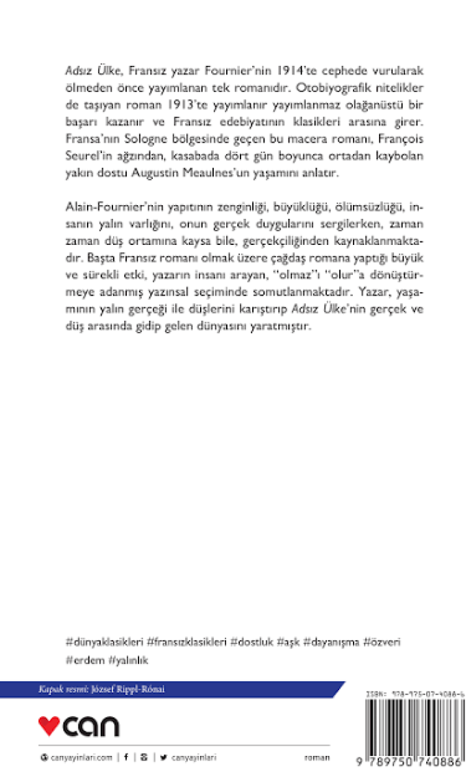 Adsız Ülke - Alain - Fournier