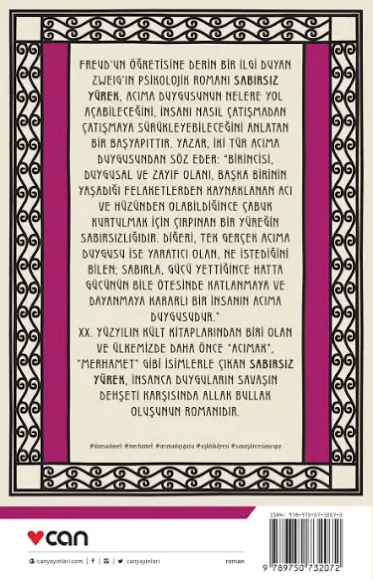 Sabırsız Yürek - Stefan Zweig