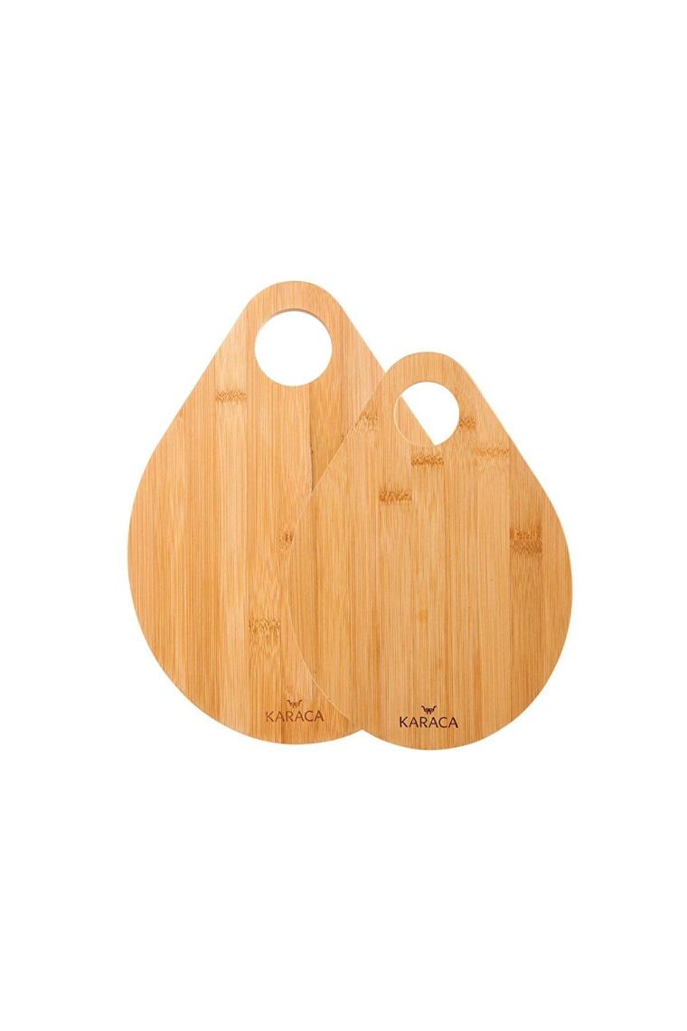 Damla 2'li Bambu Kesme Tahtası 28/33 Cm