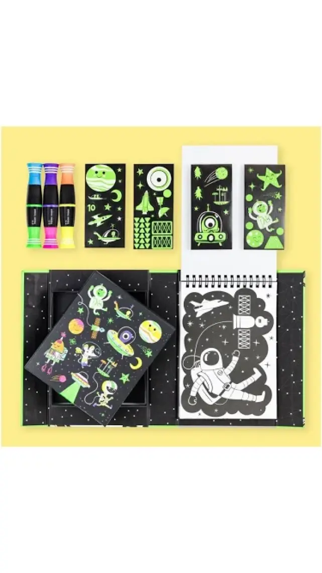 Tiger Tribe Neon Boyama Seti - Outer Space