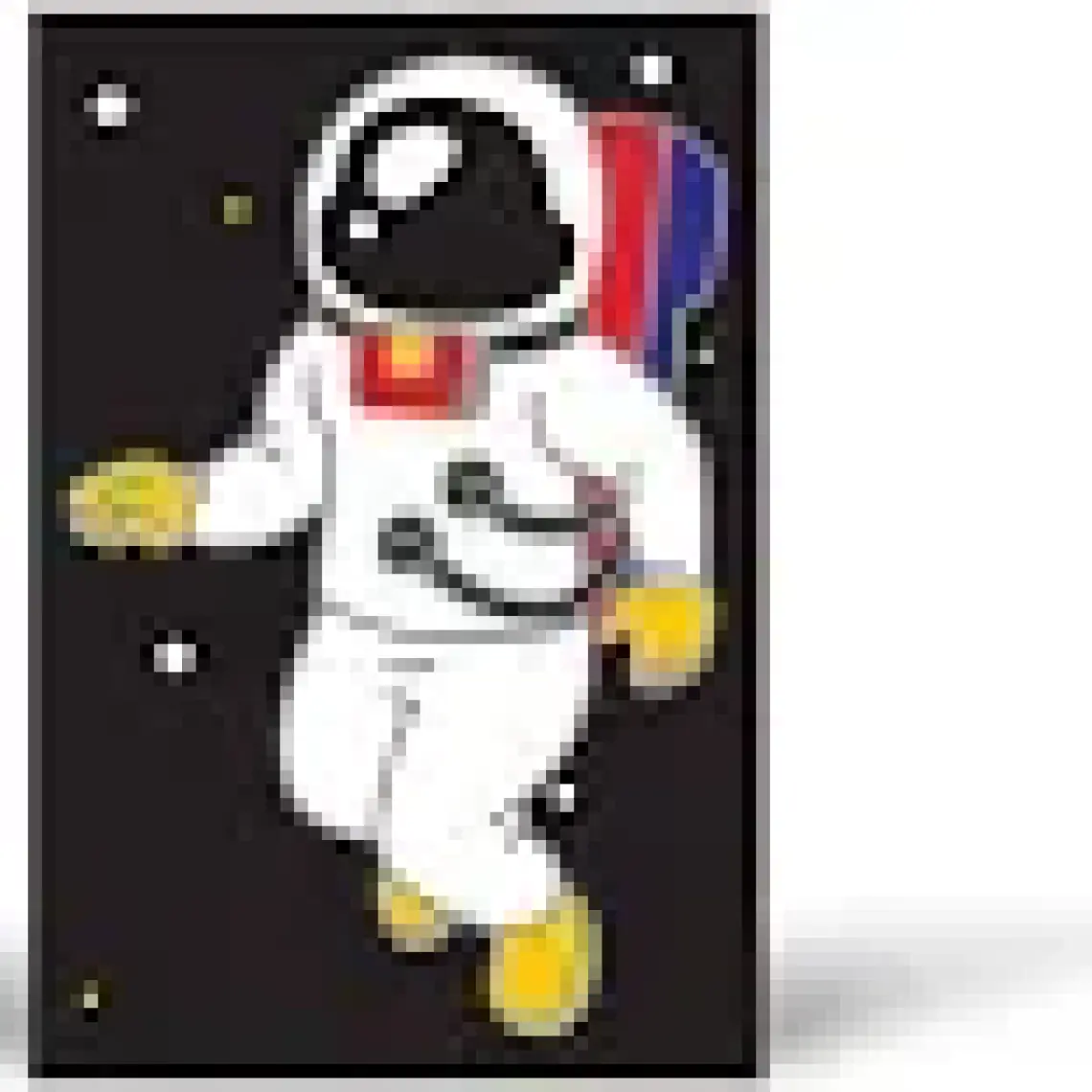 Astronot-2 Tuz Boyama KB-097