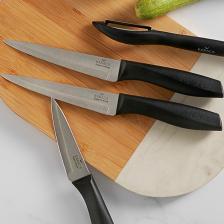 Peel Siyah 4 Parça Bıçak Seti