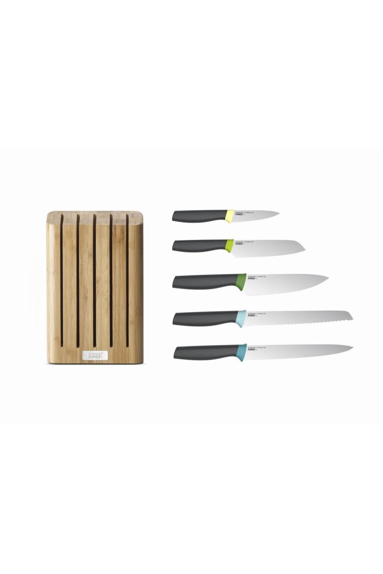 Elevate™ 5'li Bıçak Bambu Blok Set