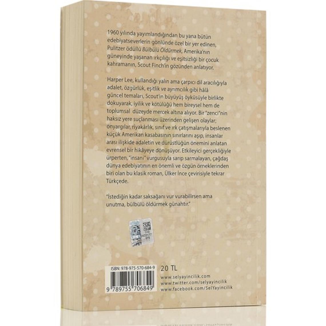 Bülbülü Öldürmek - Harper Lee
