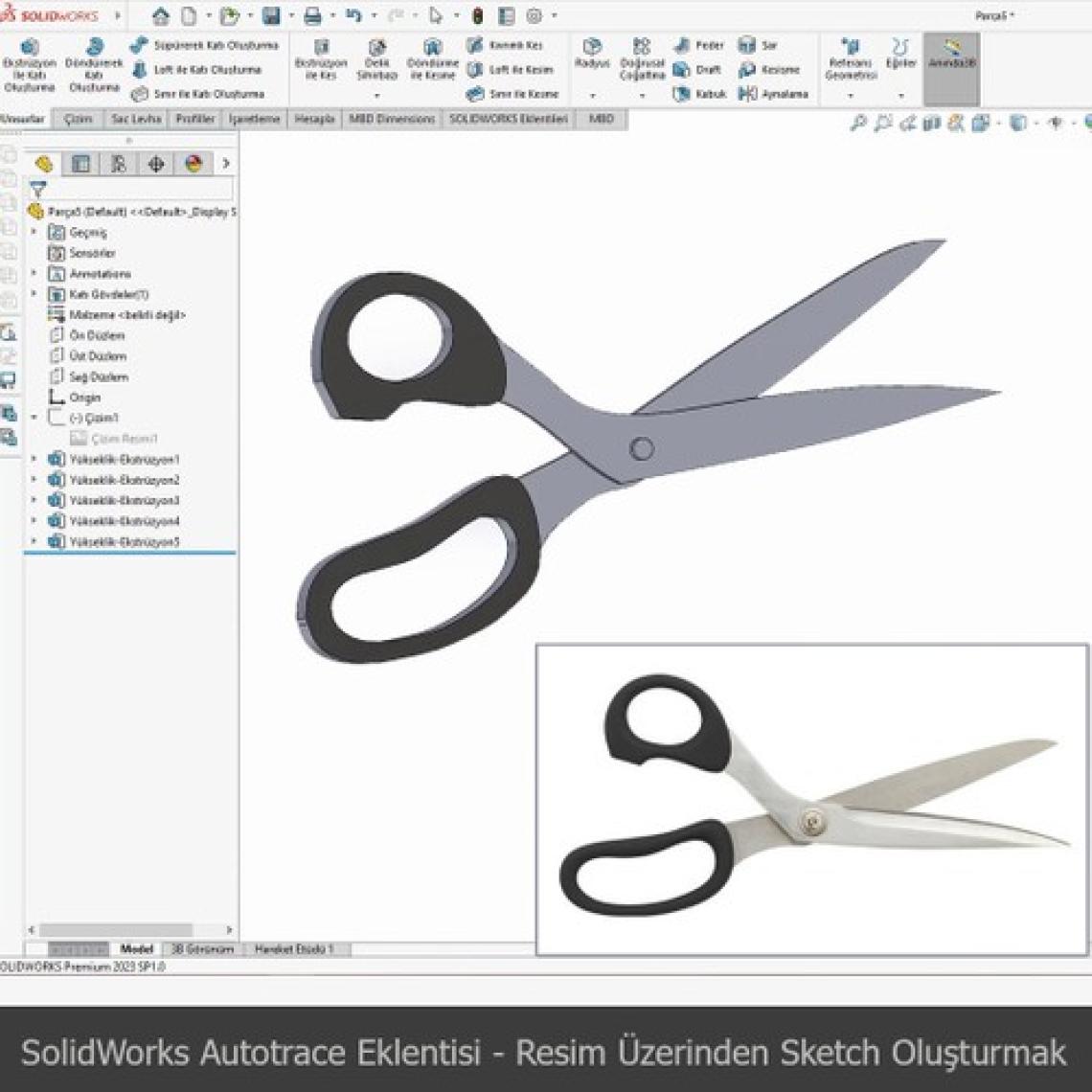 Sanal Öğretim Solidworks 2023 Video Ders Eğitim Seti