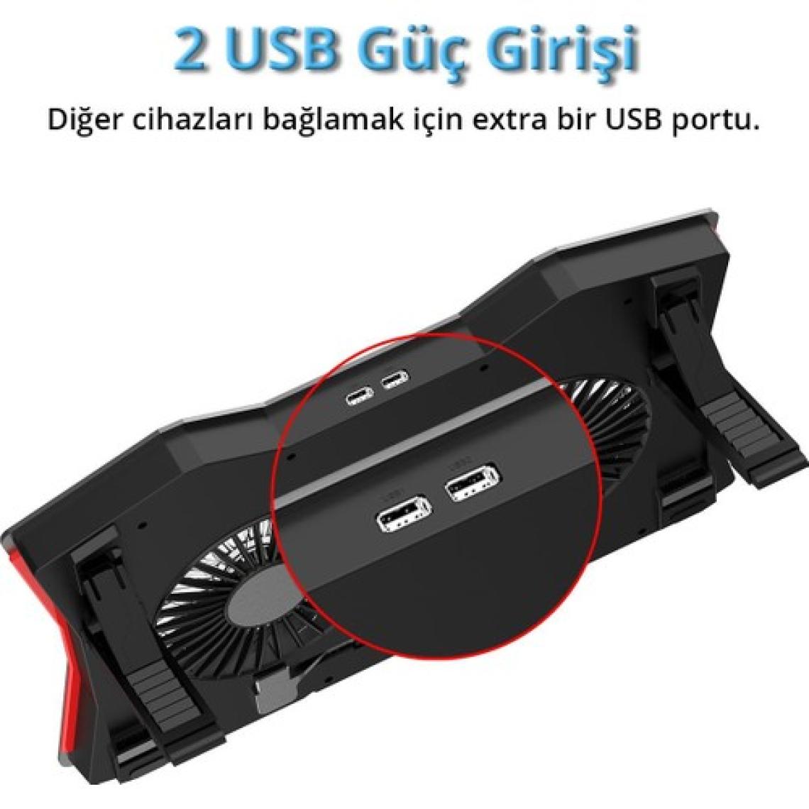 Juo GT RGB Gaming Notebook Soğutucu
