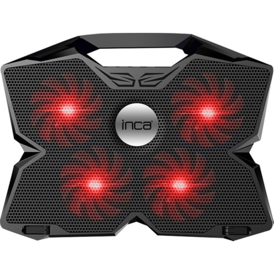 INCA INC-3280 GAMING 11-17,3' Tutacaklı 4 Fanlı Kırmızı Ledli Notebook Soğutucu