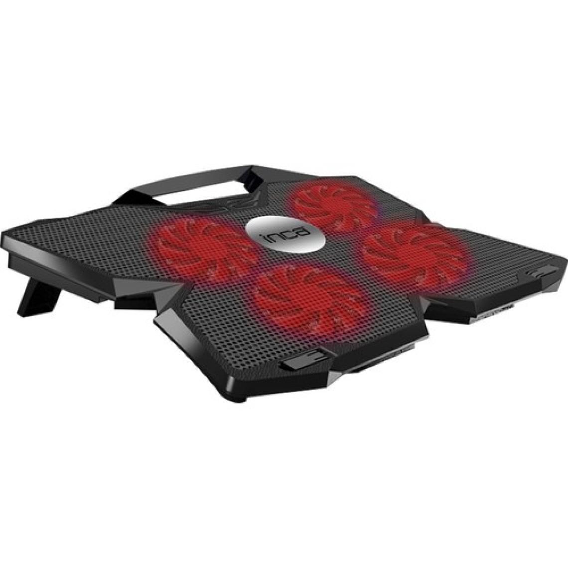 INCA INC-3280 GAMING 11-17,3' Tutacaklı 4 Fanlı Kırmızı Ledli Notebook Soğutucu