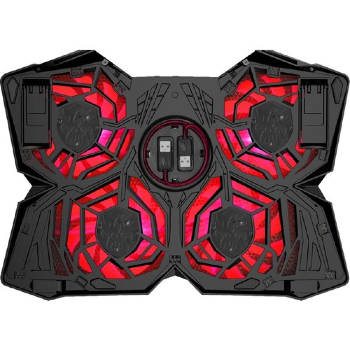 INCA INC-3280 GAMING 11-17,3' Tutacaklı 4 Fanlı Kırmızı Ledli Notebook Soğutucu