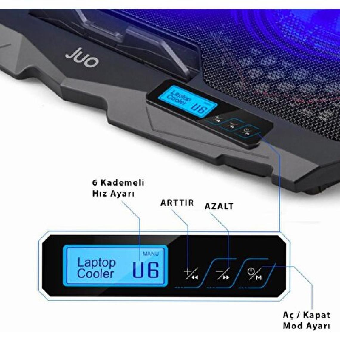 JUO C1 Led Ekranlı Notebook Soğutucu