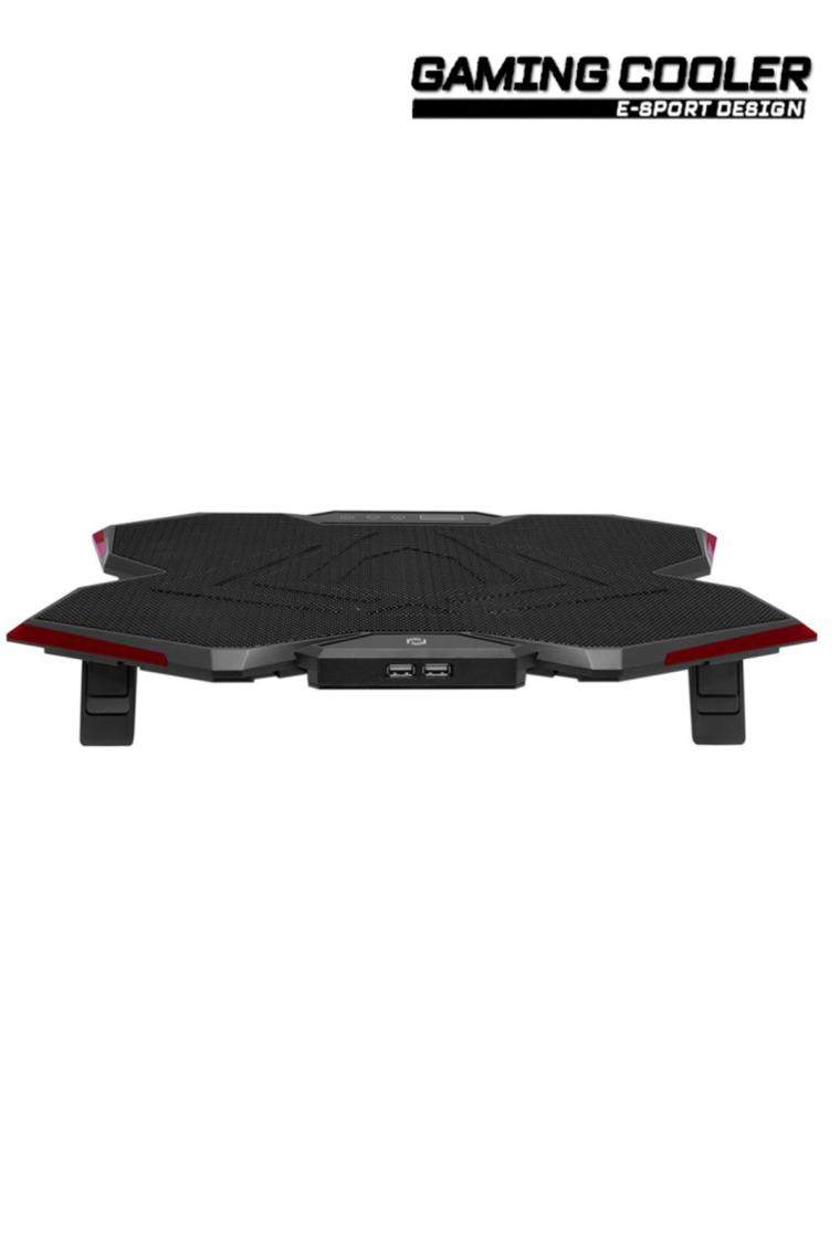 Fnc-5255b Gp5 E-sport Design 5 Fanlı Ledli Lcd Kontrol Panelli 15-17" Pro Standlı Notebook Soğutucu