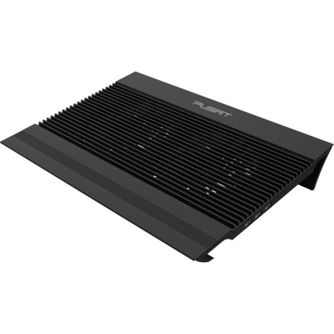 Pusat Alüminyum Çift Fanlı 1000 RPM Laptop Soğutucu