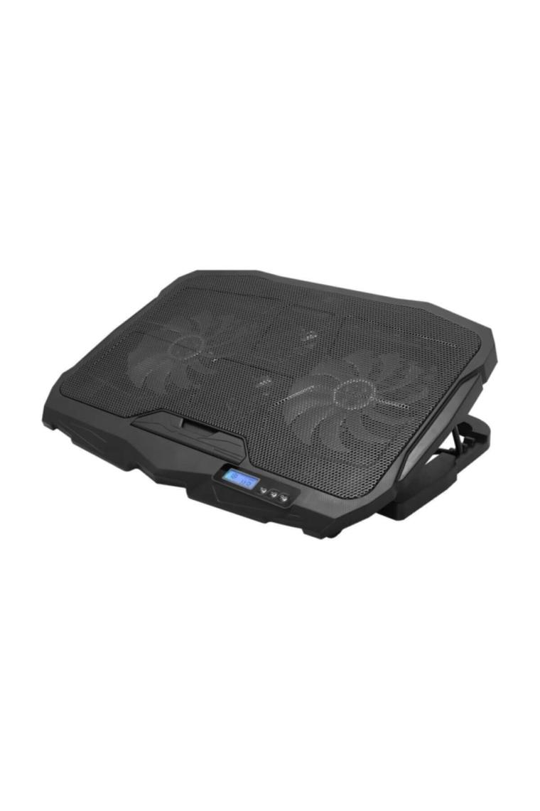 Gaming 4 Adet Fanlı Ledli Lcd Kontrol Panelli Pro Standlı Notebook Soğutucu Gmx32-4