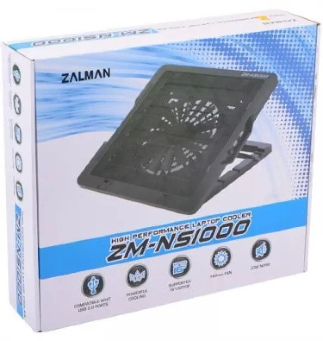 Zalman ZM-NS1000 16inch 180mm Fanlı Notebook Soğutucu Ayarlanabilir Stand