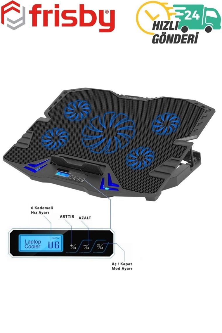 FRISBY FNC-5232ST GS5 5-Fanlı Notebook Soğutucu & Stand