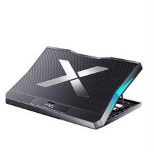 Polham Ultra Sessiz 6 Fanlı Laptop Soğutucu Stand, Led Işıklı Gaming Laptop Soğutucu 6 Kademeli