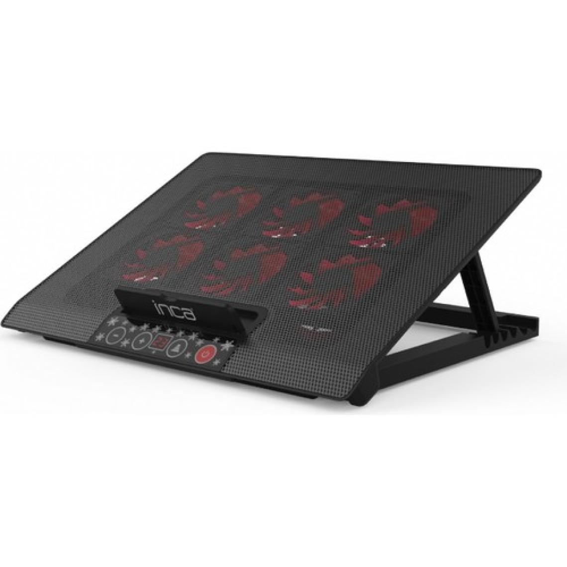Inca INC-601GMS 7"-17" 6 Fanlı 2xUSB 6 Kademeli Oyuncu Notebook Soğutucu