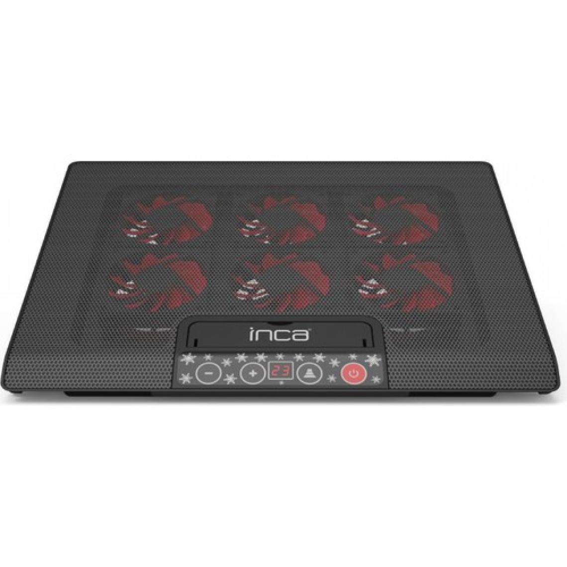 Inca INC-601GMS 7"-17" 6 Fanlı 2xUSB 6 Kademeli Oyuncu Notebook Soğutucu