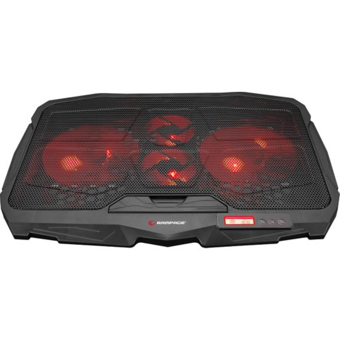 Rampage AD-RC4 4 Kırmızı Led Fanlı USB 2.0 15"-17" Laptop Soğutucu