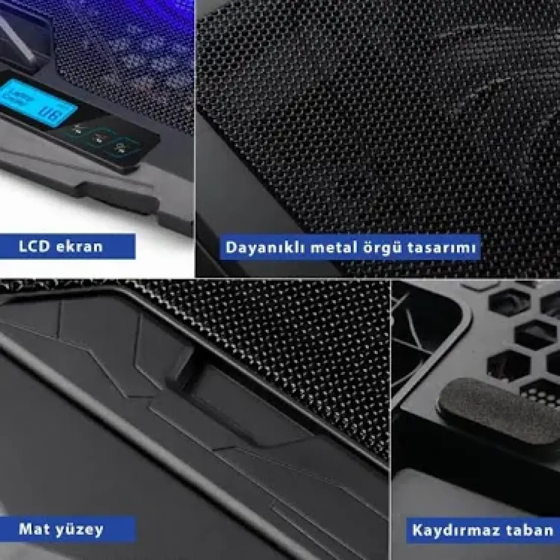 JUO C1 Led Ekranlı Notebook Soğutucu