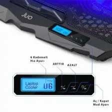 JUO C1 Led Ekranlı Notebook Soğutucu