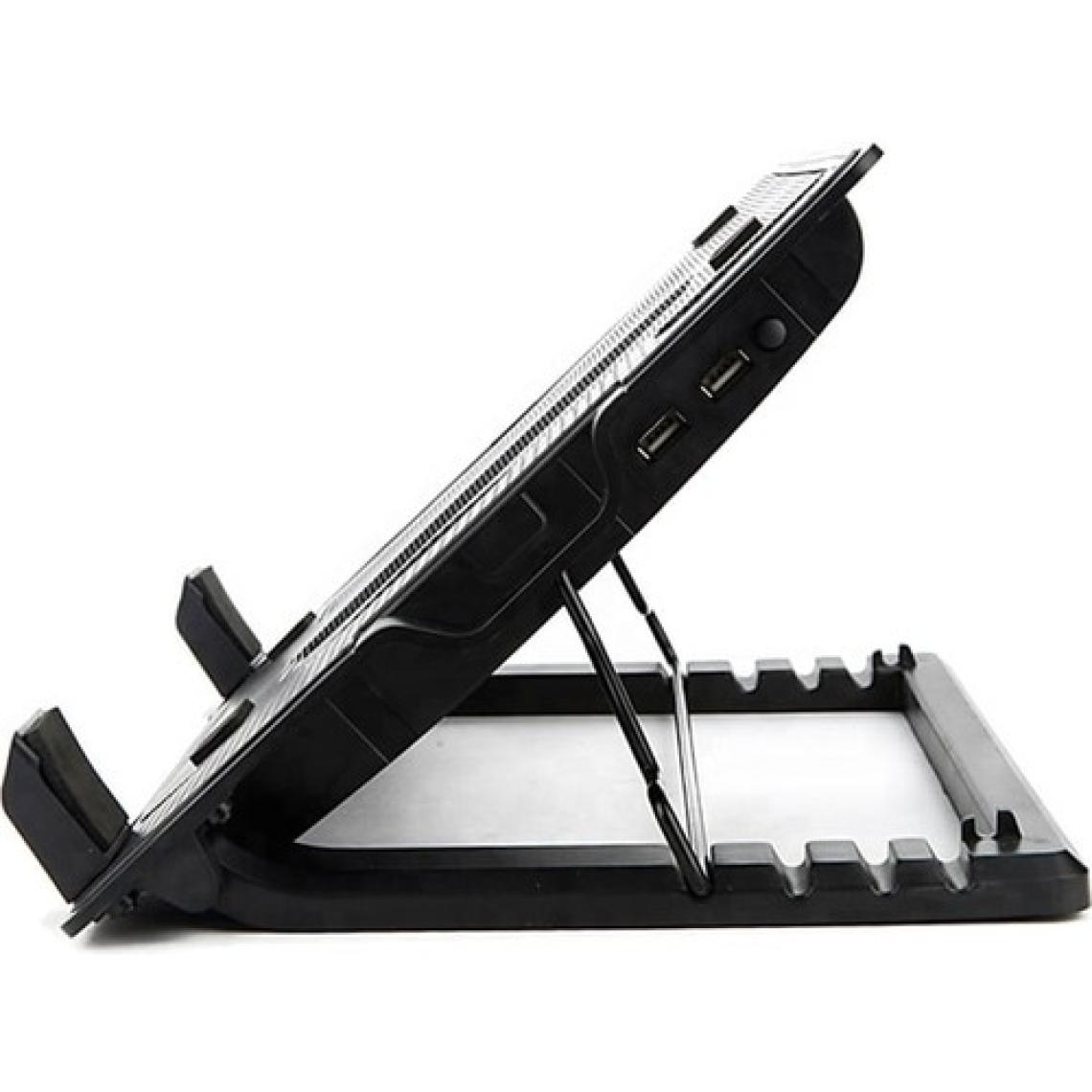İnfostar 17” 14cm Fanlı 5 Kademeli 2x USB HUB Notebook Laptop Soğutucu