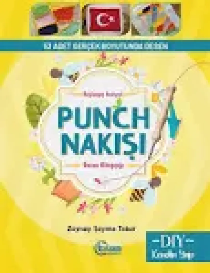 Tılsım Yayınevi Punch Nakışı Desen Kitapçıgı  53 Model Başlangıç Seviye Modeller