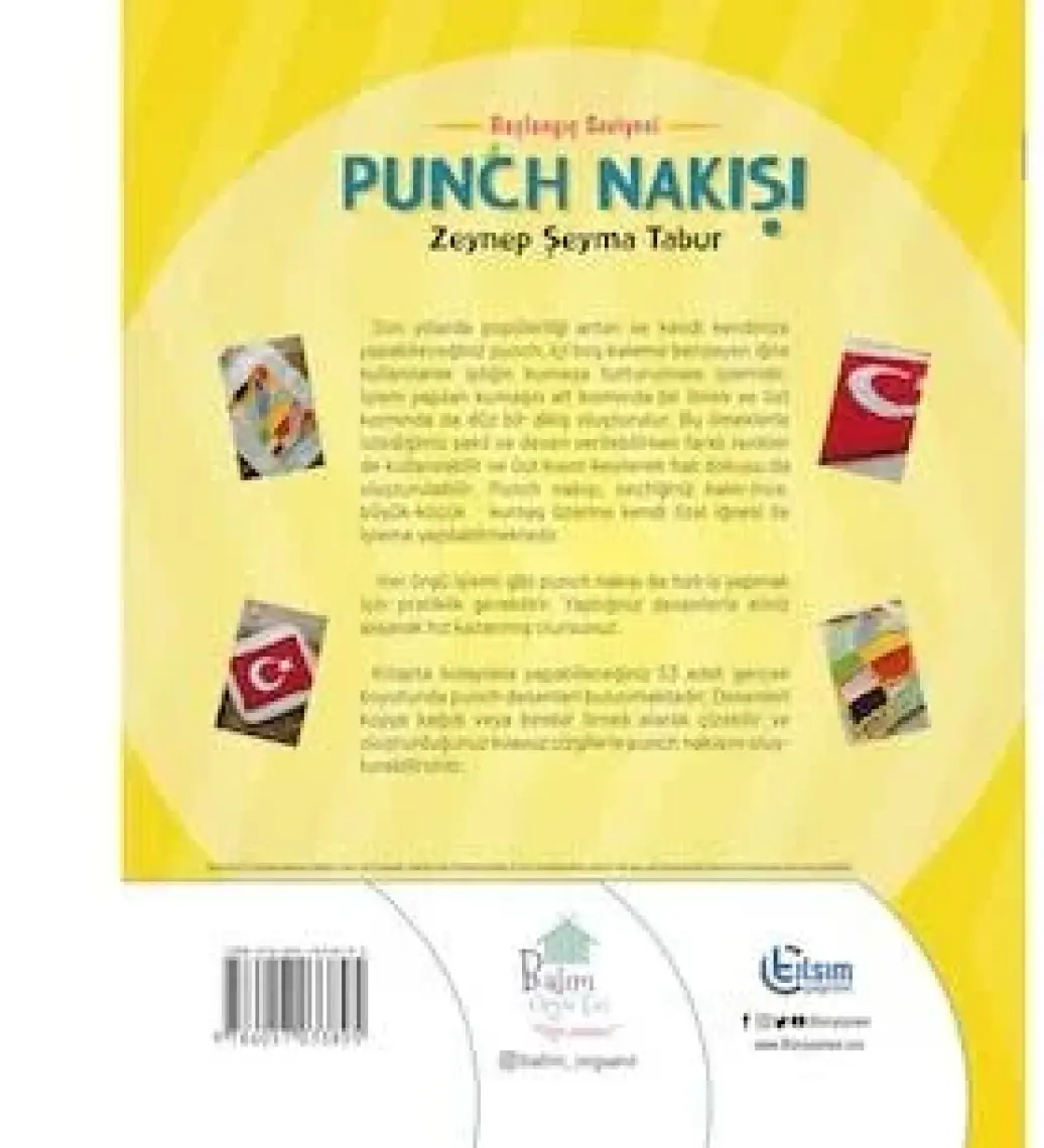 Tılsım Yayınevi Punch Nakışı Desen Kitapçıgı  53 Model Başlangıç Seviye Modeller