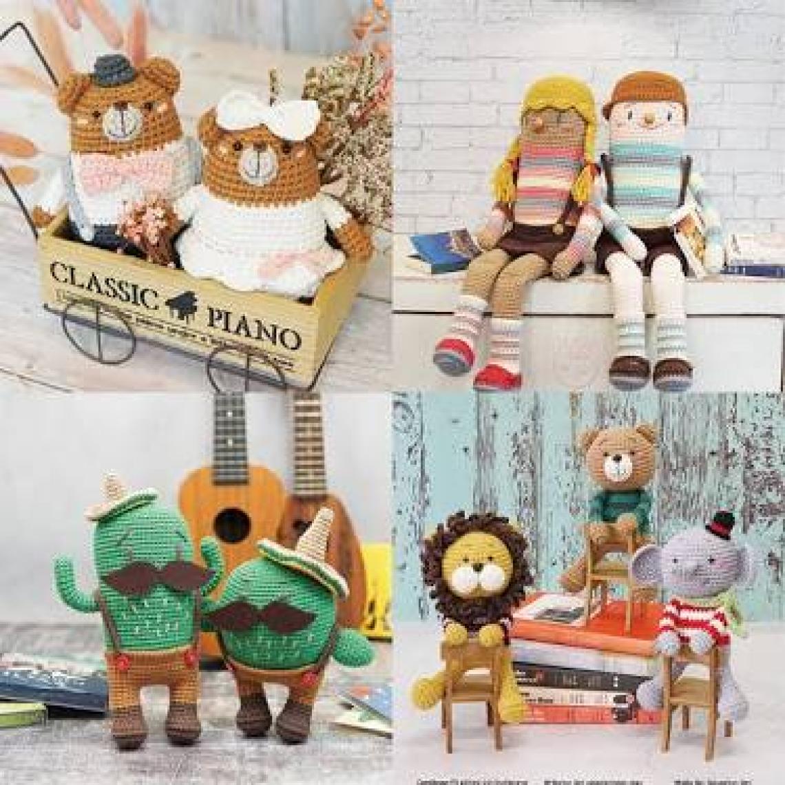 Amigurumi Oyuncak Koleksiyonu -  Lana Choi