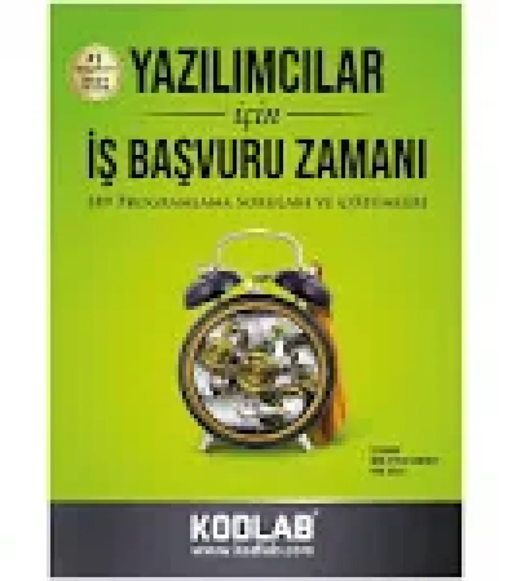 Kodlab Yayınları Yazılımcılar Için Iş Başvuru Zamanı