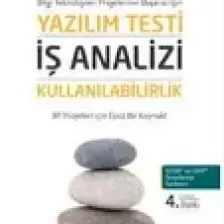 Yazılım Testi – Iş Analizi – Kullanılabilirlik - Lütfi Koray Yitmen