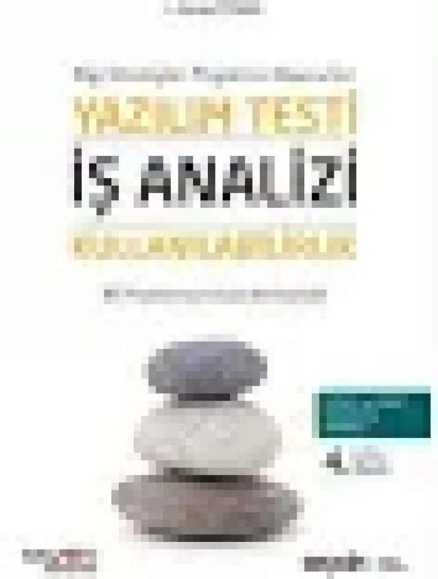 Yazılım Testi – Iş Analizi – Kullanılabilirlik - Lütfi Koray Yitmen