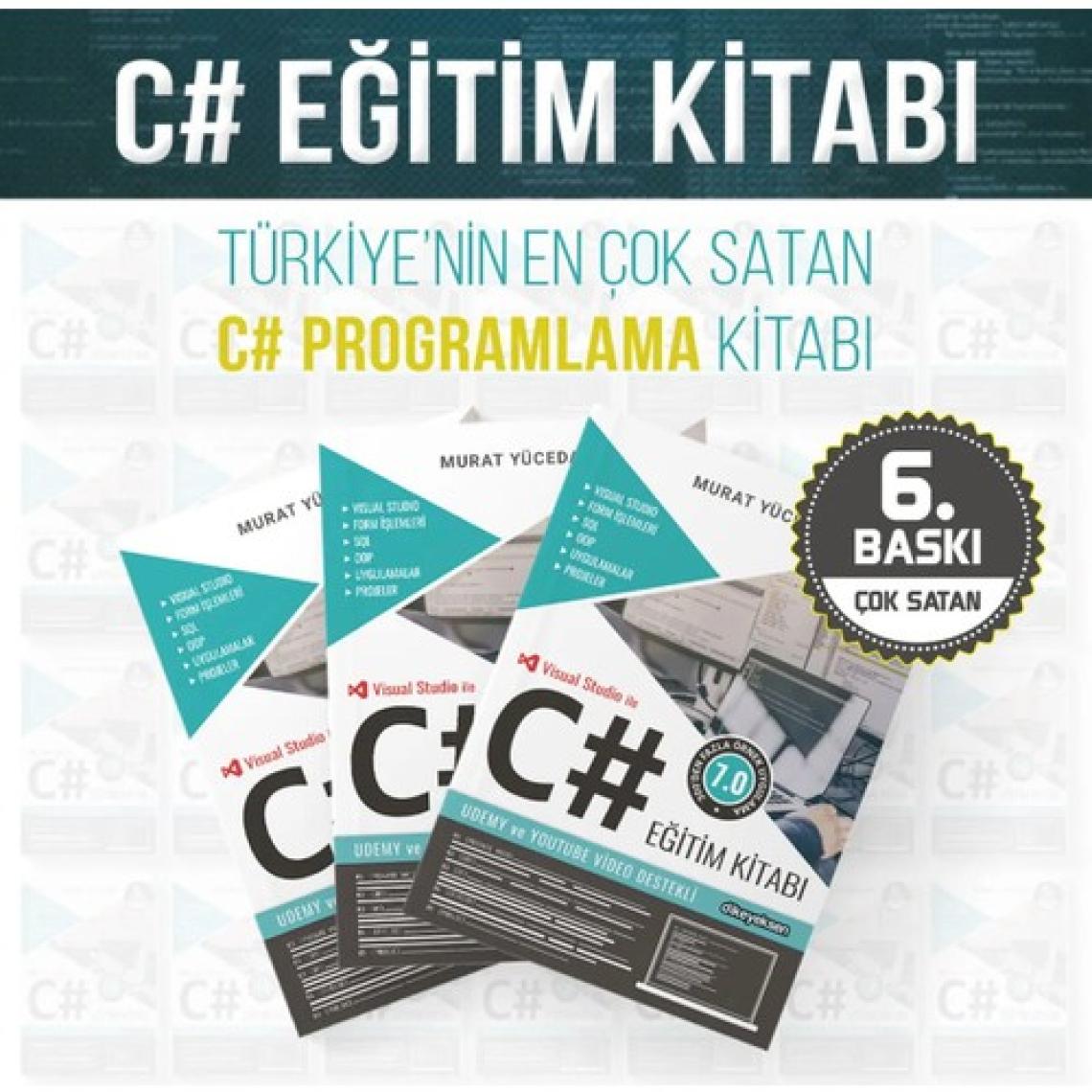 Dikeyeksen Yayın Dağıtım C# Eğitim Kitabı - Murat Yücedağ