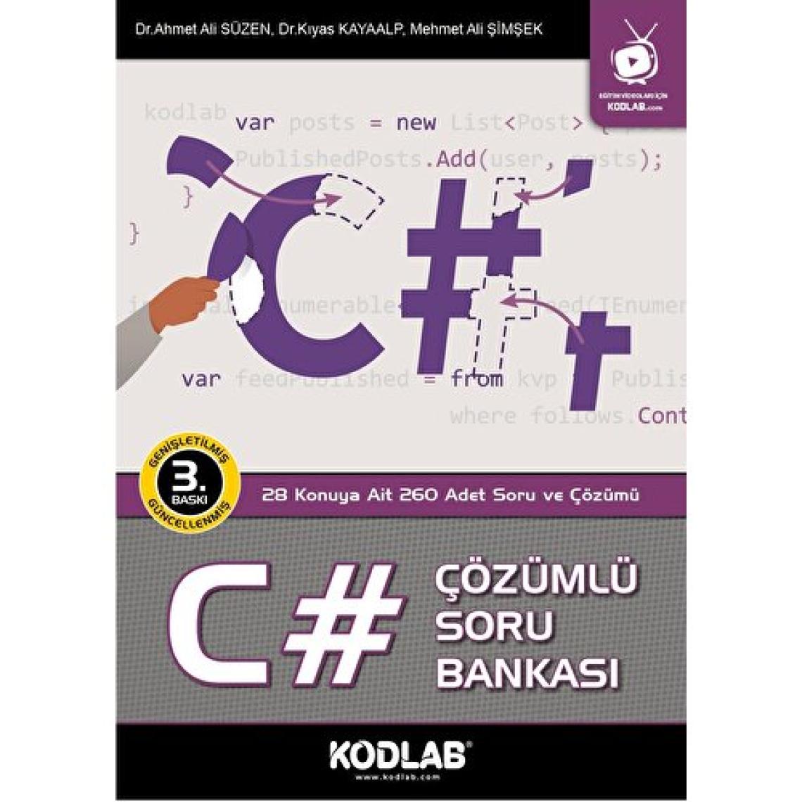 C# Çözümlü Soru Bankası - Ahmet Ali Süzen