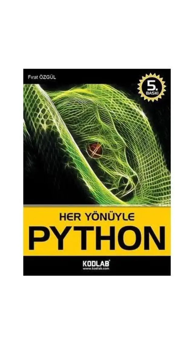 Yayınevi Her Yönüyle Python Fırat Özgül Yeni Ürün